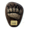 Bear plaque, front view